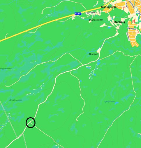 image: OL-träning tisdag 23 maj Långtjärnsvägen