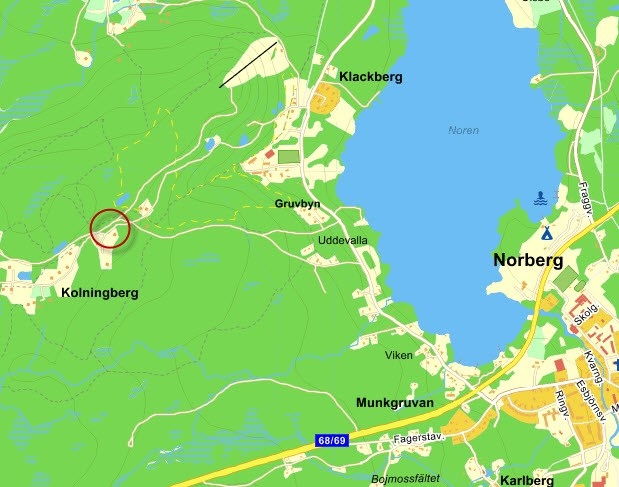 image: Torsdagsträning vid Kolningberg 2/5