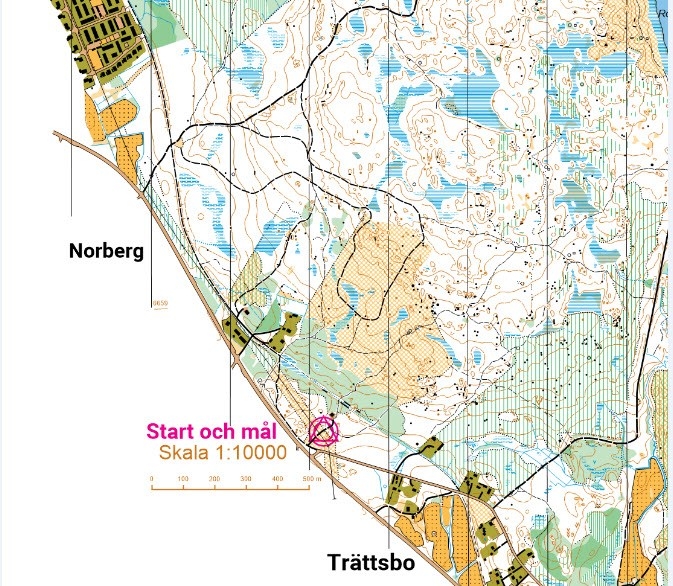 image: Torsdagsträning vid Trättsbo 25/4